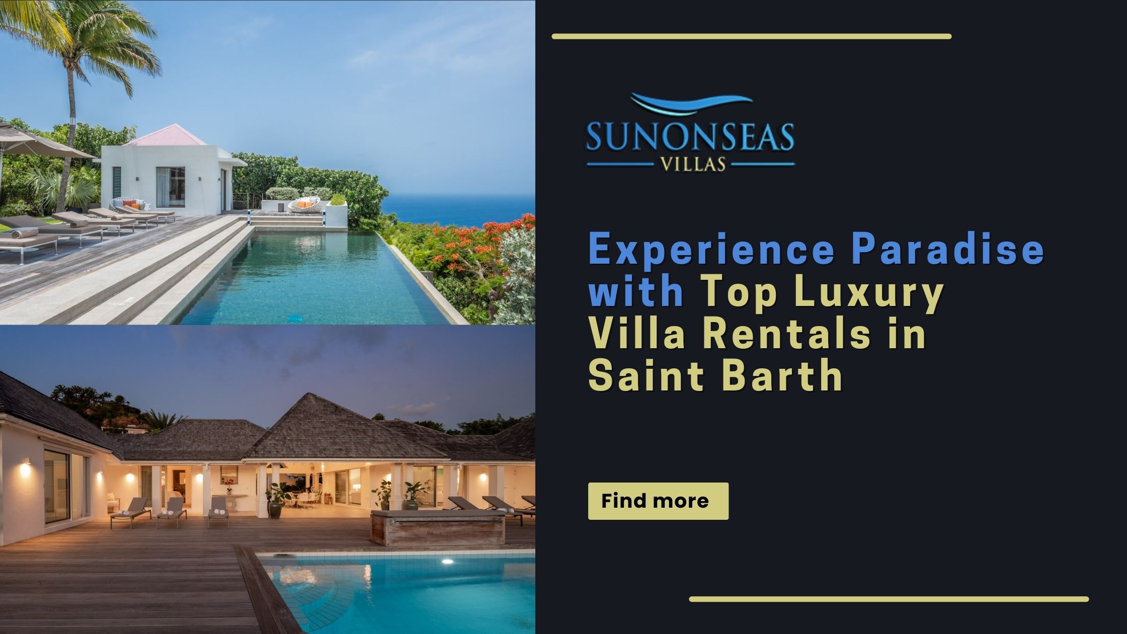 Top Luxury Villa Rentals in Saint Barth